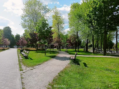 Park miejski w Łukowie